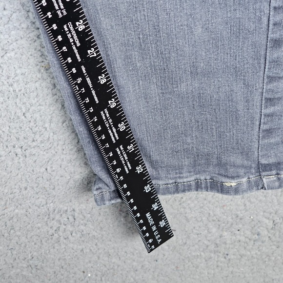 Mavi Jeans Mens 36x36 Gray Zach Straight Leg Stretch Denim - Picture 6 of 12